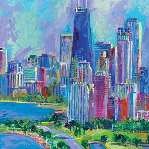 Landscapes Theme Cities 240-11c-5 Artwork Micro Fiber Cleaning Cloth