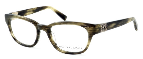 David Yurman Designer Eyeglasses DY650 in Wood Grain (08) :: Custom Left & Right Lens