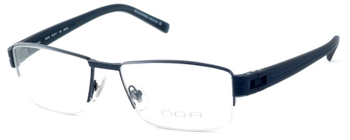 OGA Designer Eyeglasses 7923O-BB061 in Black & Blue :: Rx Single Vision