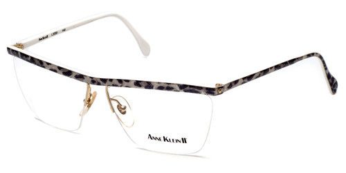 Anne Klein II Designer Eyeglasses 2059-809 in White Leopard :: Progressive