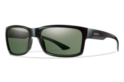 Smith Optics Dolen Designer Sunglasses in Black with Gray-Green ChromaPop+ Polarized Lens