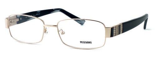 Missoni Designer Eyeglasses MI14801 in Gold/Black :: Progressive