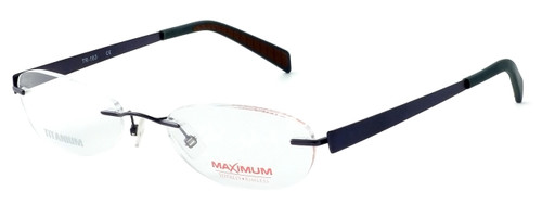 Totally Rimless Designer Eyeglasses TR163-CBT in Gunmetal :: Custom Left & Right Lens