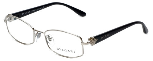 Bvlgari Designer Eyeglasses 2166B-102 in Silver 52mm :: Rx Single Vision