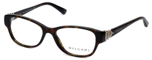 Bvlgari Designer Reading Glasses 4078B-504 in Dark Havana 51mm