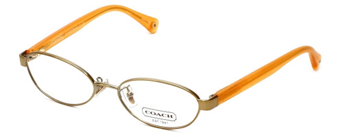 Coach Womens Designer Eyeglasses 'Randi' HC5032 in Gold (9072) 50mm :: Rx Single Vision