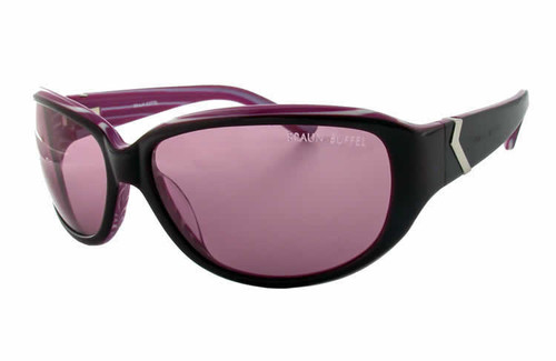 Bruan Buffel 96204 Purple Designer Sunglasses
