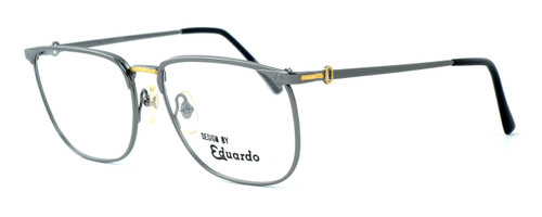 Fashion Optical Designer Eyeglasses E2055 in Gunmetal 57mm :: Rx Bi-Focal