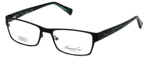 Kenneth Cole Designer Eyeglasses KC0223-002 in Satin-Black :: Custom Left & Right Lens