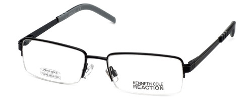 Kenneth Cole Reaction Designer Eyeglasses KC742-002 in Satin-Black :: Rx Single Vision