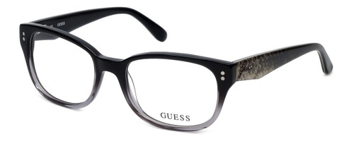 Guess Designer Eyeglasses GU2333-BLKCY in Black-Crystal :: Progressive