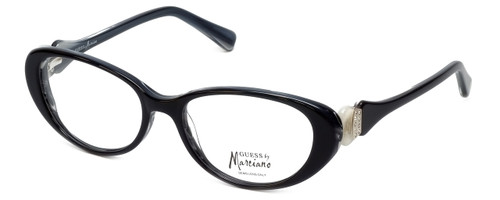 Guess by Marciano Designer Eyeglasses GM185-BKWT in Black-White :: Rx Bi-Focal