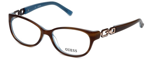Guess Designer Reading Glasses GU2407-BRNBL in Brown-Blue