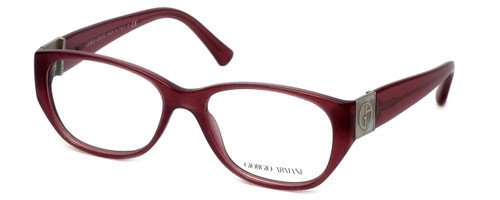Giorgio Armani Designer Eyeglasses AR7016H-5157 53mm in Cherry Fabric :: Progressive