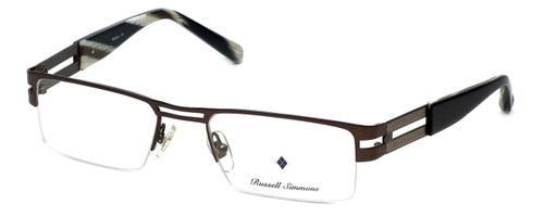 Argyleculture Designer Eyeglasses Reuben in Dark-Gunmetal :: Custom Left & Right Lens