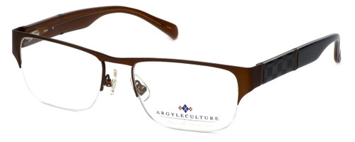 Argyleculture Designer Eyeglasses Elton in Brown :: Rx Single Vision