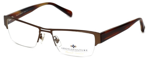 Argyleculture Designer Eyeglasses Rodgers in Brown :: Rx Single Vision