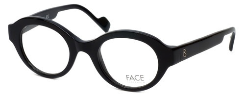 FACE Stockholm Dusk 1347-9501 Designer Eyeglasses in Black :: Custom Left & Right Lens