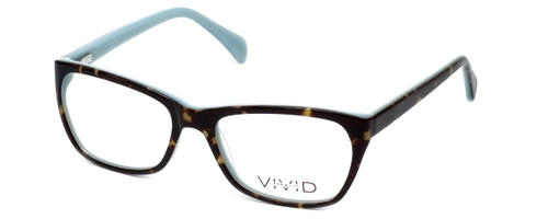 Calabria Splash Designer Eyeglasses SP60 in Demi-Blue :: Rx Single Vision