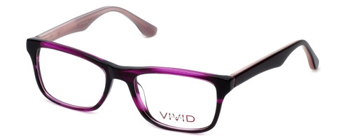 Calabria Viv Designer Eyeglasses 857 in Lilac :: Rx Bi-Focal