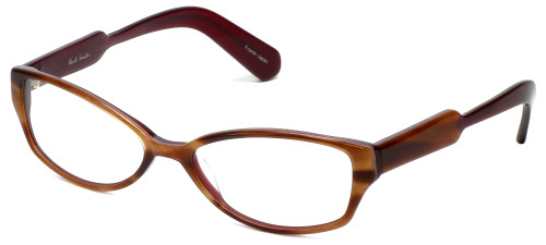 Paul Smith Designer Eyeglasses PS297-SYGA in Brown Stripe Burgundy 52mm :: Rx Bi-Focal