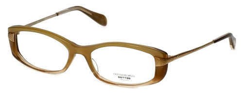 Oliver Peoples Designer Eyeglasses Idelle TZGR in Topaz Gradient 50mm :: Custom Left & Right Lens