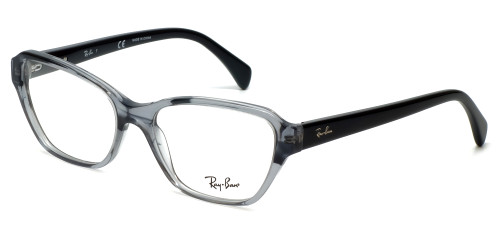 Ray-Ban Designer Eyeglasses RB5341-5571 in Black-Fade 55mm :: Rx Single Vision