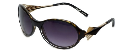 BOZ Designer Sunglasses New Day 0095 in Tortoise Frame & Grey Gradient Lens 60mm