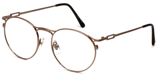 Regency Designer Eyeglasses New York in Brown 51mm :: Custom Left & Right Lens