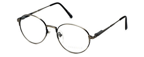 Regency Designer Eyeglasses Cambridge in Antique Silver 52mm :: Progressive