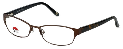 Silver Dollar Designer Eyeglasses Café 3152 in Camel 52mm :: Custom Left & Right Lens