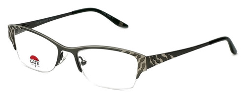 Silver Dollar Designer Eyeglasses Café 3210 in Moss 49mm :: Rx Single Vision