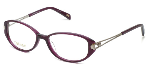 Silver Dollar Designer Eyeglasses Cashmere 463 in Purple 50mm :: Rx Single Vision
