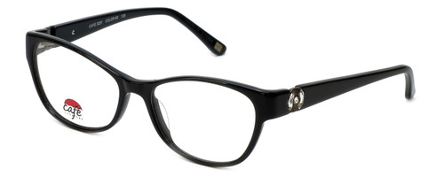 Silver Dollar Designer Eyeglasses Café 3201 in Caviar 53mm :: Progressive