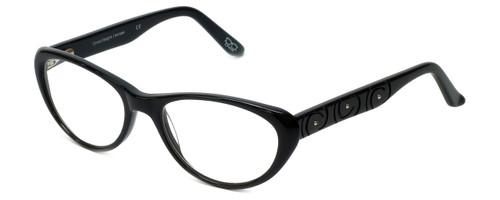 Cinzia Designer Eyeglasses CBR06 in Black 53mm :: Custom Left & Right Lens