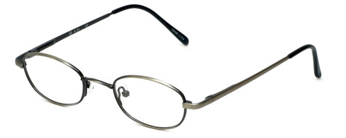 Flex Collection Designer Eyeglasses FL-91 in Ant-Pewter 42mm :: Custom Left & Right Lens