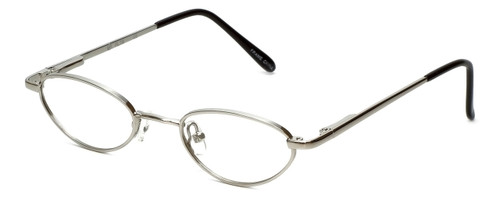 Flex Collection Designer Eyeglasses FL-75 in Chrome 41mm :: Rx Single Vision