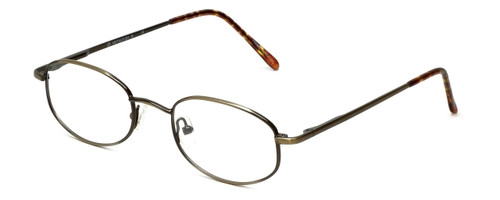 MetalFlex Designer Eyeglasses Model N in Ant-Gold 49mm :: Rx Bi-Focal