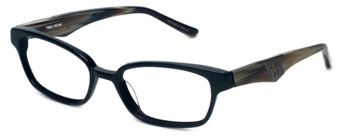 Vera Wang Designer Eyeglasses V087 in Black 52mm :: Custom Left & Right Lens