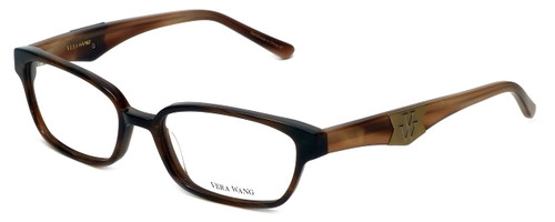 Vera Wang Designer Eyeglasses V087 in Horn 52mm :: Custom Left & Right Lens