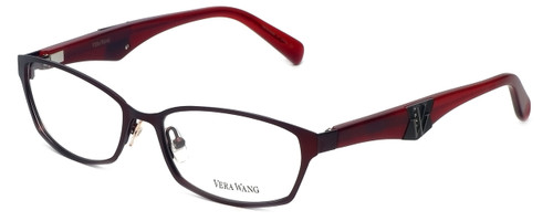 Vera Wang Designer Eyeglasses V092 in Ruby 52mm :: Custom Left & Right Lens