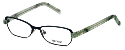 Vera Wang Designer Eyeglasses V301 in Black-Satin 48mm :: Custom Left & Right Lens