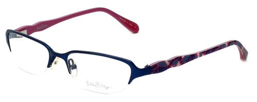 Lilly Pulitzer Designer Eyeglasses Jade in Navy 50mm :: Custom Left & Right Lens