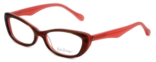 Lilly Pulitzer Designer Eyeglasses Tavi in Havana 49mm :: Custom Left & Right Lens