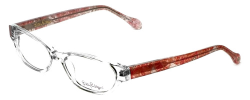 Lilly Pulitzer Designer Eyeglasses Winnie in Crystal  51mm :: Custom Left & Right Lens