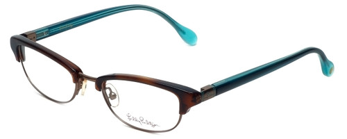 Lilly Pulitzer Designer Eyeglasses Franco in Havana 49mm :: Rx Single Vision