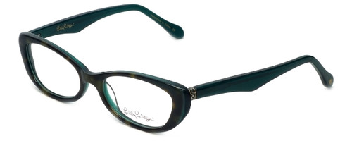 Lilly Pulitzer Designer Eyeglasses Tavi in Tortoise 49mm :: Rx Single Vision