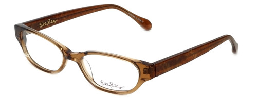 Lilly Pulitzer Designer Eyeglasses Winnie in Brown 51mm :: Rx Single Vision