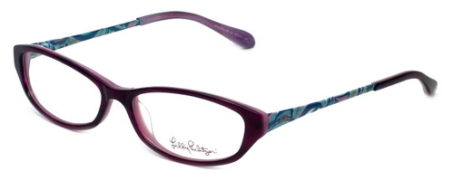 Lilly Pulitzer Designer Eyeglasses Avaline in Plum 53mm :: Progressive