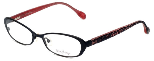 Lilly Pulitzer Designer Eyeglasses Callahan in Black 50mm :: Progressive